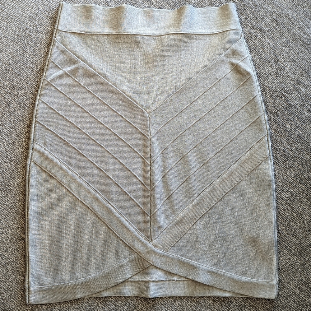 Bebe High Waist Bandage Skirt